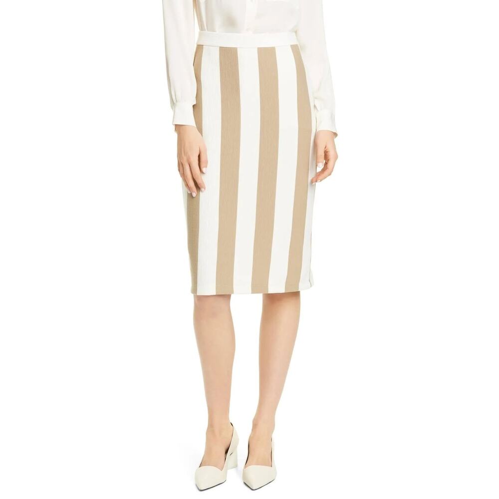 Club Monaco Striped Pencil Skirt Size XS